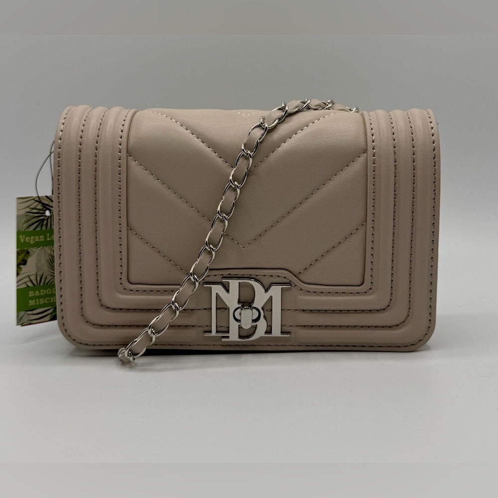 Badgley Mischka Small Quilted Crossbody NWT